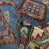 Kazak Rug Handmade Blue Medallion 6' Runner