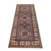 Kazak Rug Handmade Gray Medallion 6' Runner