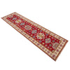 Kazak Rug Handmade Red Medallion 10' Runner