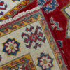 Kazak Rug Handmade Red Medallion 10' Runner