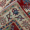 Kazak Rug Handmade Red Medallion 10' Runner
