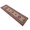 Kazak Rug Handmade Beige Medallion 10' Runner