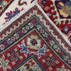 Kazak Rug Handmade Beige Medallion 6' Runner