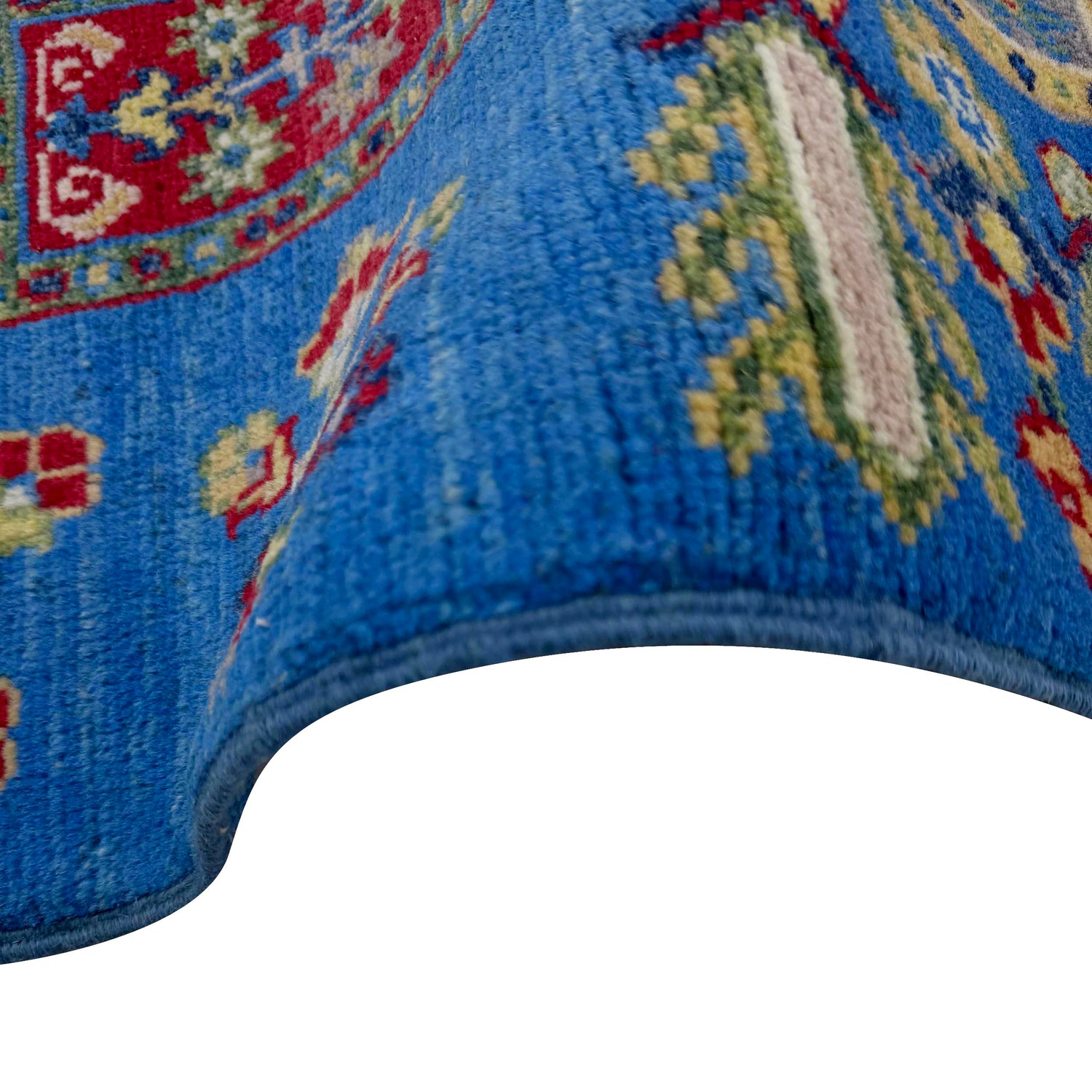 Bakhtiar Runner Rug Handmade Blue Floral 6' Runner