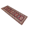 Kazak Rug Handmade Red Medallion 10' Runner