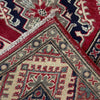 Kazak Rug Handmade Red Medallion 10' Runner