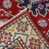Kazak Rug Handmade Red Medallion 10' Runner