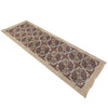 Waziri Runner Rug Handmade Beige Medallion 8' Runner