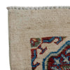 Waziri Runner Rug Handmade Beige Medallion 8' Runner