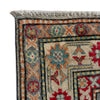 Kazak Rug Handmade Gray Medallion 10' Runner