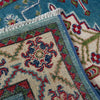 Kazak Rug Handmade Blue Medallion 6' Runner