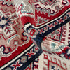 Kazak Rug Handmade Red Medallion 10' Runner