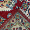 Kazak Rug Handmade Red Medallion 7x10 ft