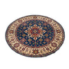 Kazak Rug Handmade Blue Medallion 6x6 ft