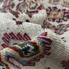 Kazak Rug Handmade Beige Medallion 6x9 ft