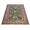 Kazak Rug Handmade Green Medallion 7x10 ft