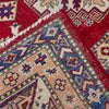 Kazak Rug Handmade Red Medallion 7x10 ft