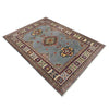 Kazak Rug Handmade Blue Medallion 3x5 ft