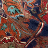 Heriz Area Rug Handmade Multi Medallion 2x4 ft