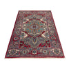 Heriz Area Rug Handmade Multi Medallion 2x4 ft