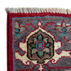 Heriz Area Rug Handmade Multi Medallion 2x4 ft