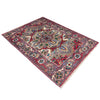 Heriz Area Rug Handmade Multi Medallion 2x4 ft