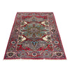 Heriz Area Rug Handmade Multi Medallion 2x4 ft