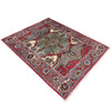Heriz Area Rug Handmade Multi Medallion 2x4 ft
