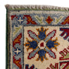 Kazak Rug Handmade Green Medallion 3x5 ft