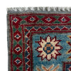 Kazak Rug Handmade Gray Medallion 3x5 ft