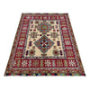 Kazak Rug Handmade Beige Medallion 3x5 ft