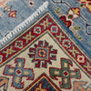 Kazak Rug Handmade Blue Medallion 3x5 ft
