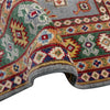 Kazak Rug Handmade Blue Medallion 3x5 ft