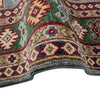 Kazak Rug Handmade Gray Medallion 3x5 ft