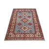 Kazak Rug Handmade Blue Medallion 3x5 ft
