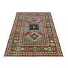 Kazak Rug Handmade Gray Medallion 3x5 ft