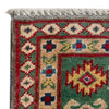 Kazak Rug Handmade Gray Medallion 3x5 ft