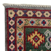 Kazak Rug Handmade Gray Medallion 3x5 ft