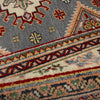 Kazak Rug Handmade Blue Medallion 3x5 ft