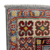 Kazak Rug Handmade Blue Medallion 3x5 ft