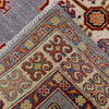 Kazak Rug Handmade Blue Medallion 3x5 ft