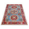 Kazak Rug Handmade Blue Medallion 3x5 ft