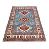 Kazak Rug Handmade Blue Medallion 3x5 ft
