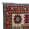 Kazak Rug Handmade Blue Medallion 3x5 ft