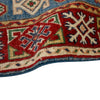 Kazak Rug Handmade Blue Medallion 3x5 ft