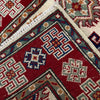 Kazak Rug Handmade Beige Medallion 2x4 ft