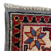 Kazak Rug Handmade Gray Medallion 2x4 ft