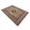 Kazak Rug Handmade Multi Medallion 2x4 ft