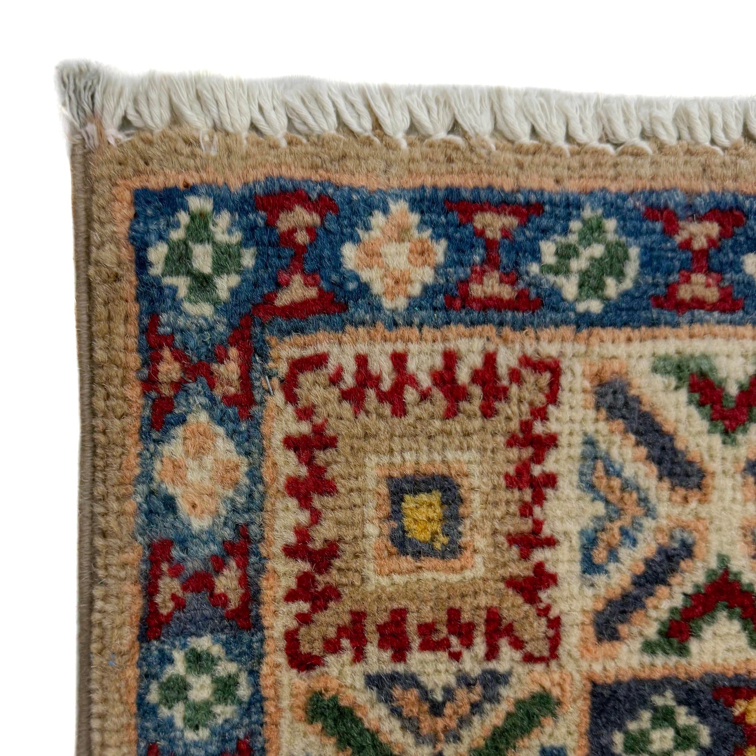 Kazak Rug Handmade Multi Medallion 2x4 ft