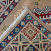 Kazak Rug Handmade Multi Medallion 2x4 ft